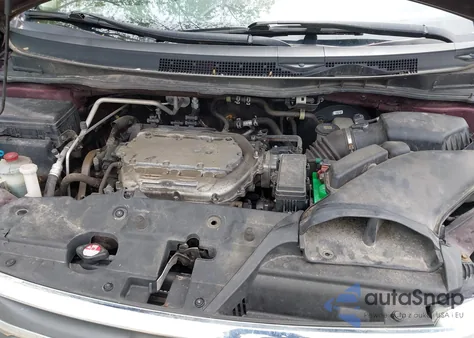 2013 Honda Odyssey Ex-L из США, поврежденный, VIN 5FNRL5H64DB053215